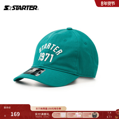 STARTER | 棒球帽男女同款情侣23年新款美式街头经典运动遮阳帽子