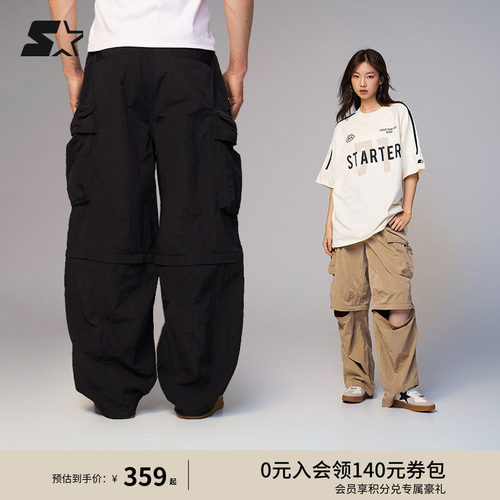 工装裤春夏新款休闲宽松
