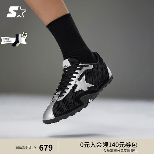 STARTER网面薄片鞋透气运动鞋男款鞋子男鞋2026新款休闲鞋子板鞋