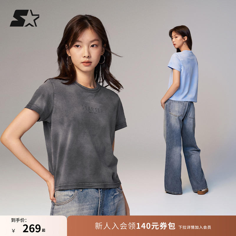 STARTER2025夏季运动T恤舒适