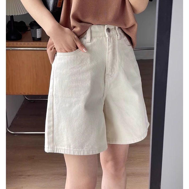 女童牛仔短裤夏装2025新款儿童夏季宽松休闲裤女大童薄款五分裤潮