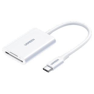 绿联相机读卡器ccd读取sd卡连接手机otg高速tf内存卡typec转换器适用iphone15/16e电脑ipad多合一