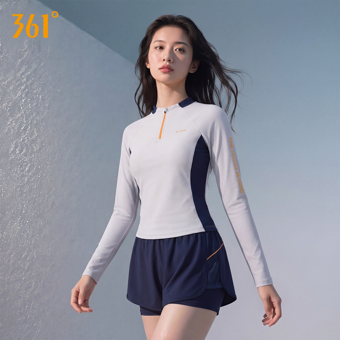361长袖泳衣女士2026新款高级感成人分体防晒冲浪潜水游泳水母衣