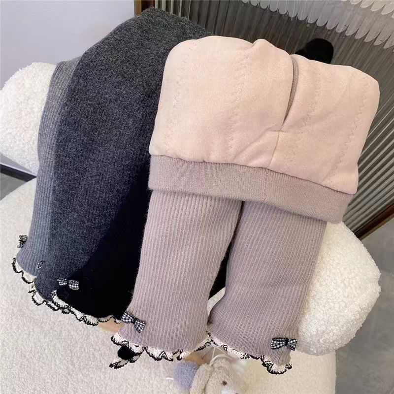 宝宝棉裤冬装加绒儿童蚕丝棉小童一条过冬裤子女童夹棉加厚打底裤