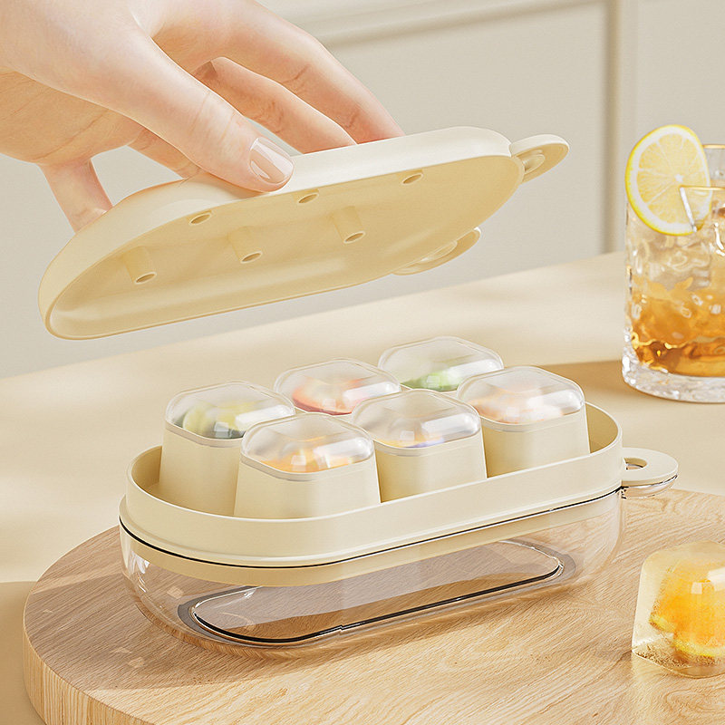 食品级冰块模具家用冰箱制冰盒按压冻冰块软底脱模冰盒子硅胶冰格