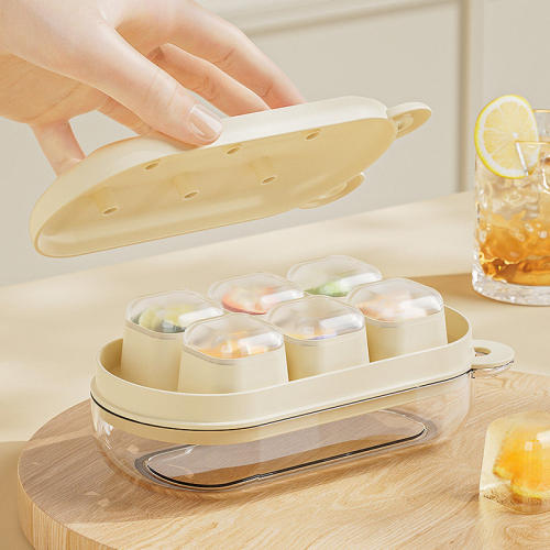 食品级冰块模具家用冰箱制冰盒按压冻冰块软底脱模冰盒子硅胶冰格