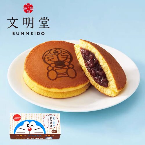 哆啦A梦红豆夹心铜锣烧礼盒