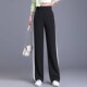 裤 2026年裤 高腰宽松阔腿休闲直筒运动坠垂感长裤 夏季 子拖地 女新款