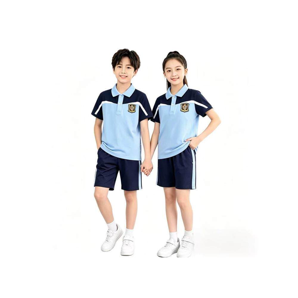 校服夏季初中小学生短袖