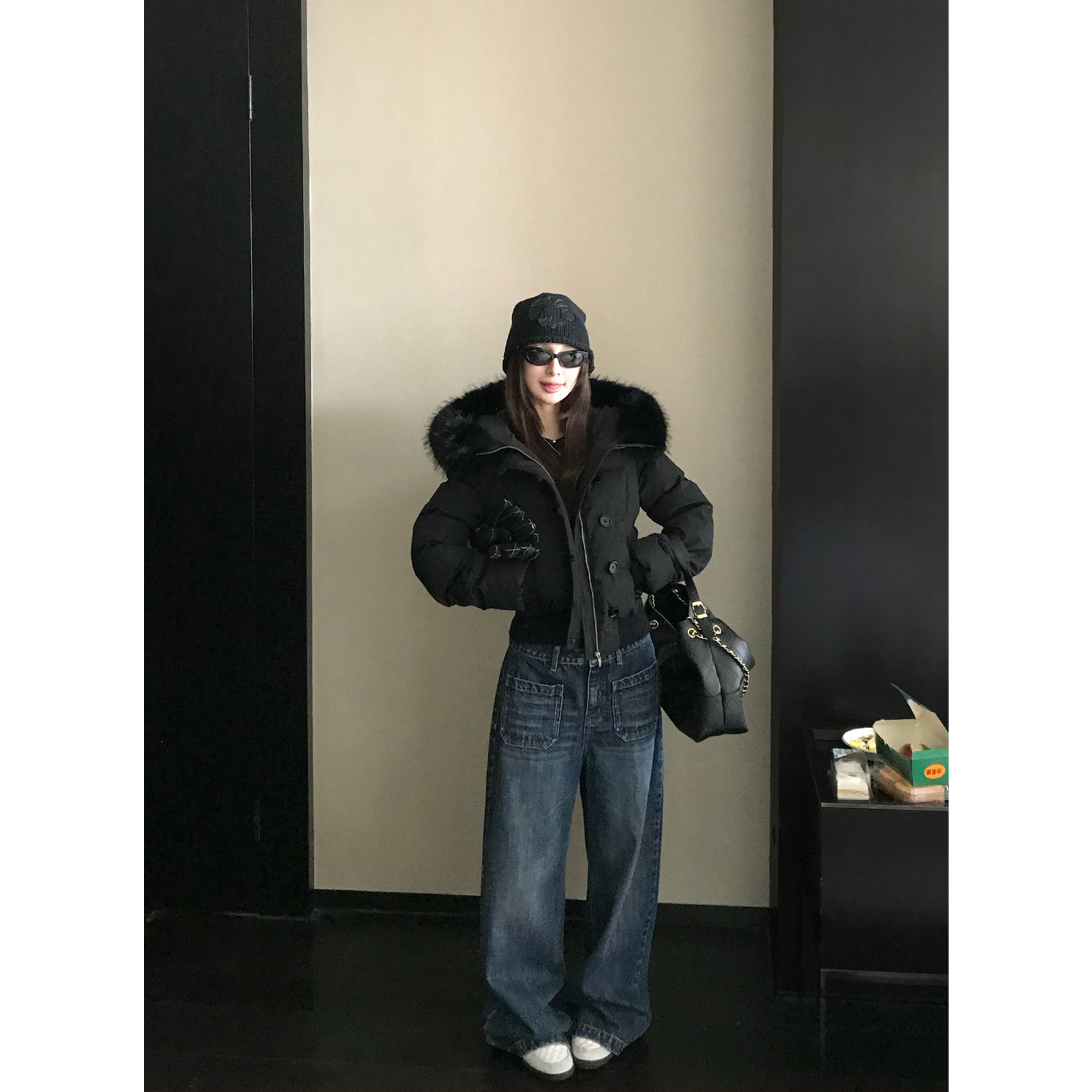 'RL私服牛仔'自留款神裤! B入獨家石墨洗褪复古前口袋雅痞牛仔裤