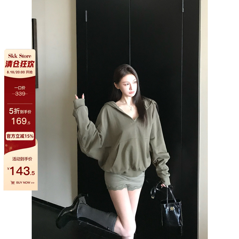 连帽卫衣女宽松休闲外套长袖上衣