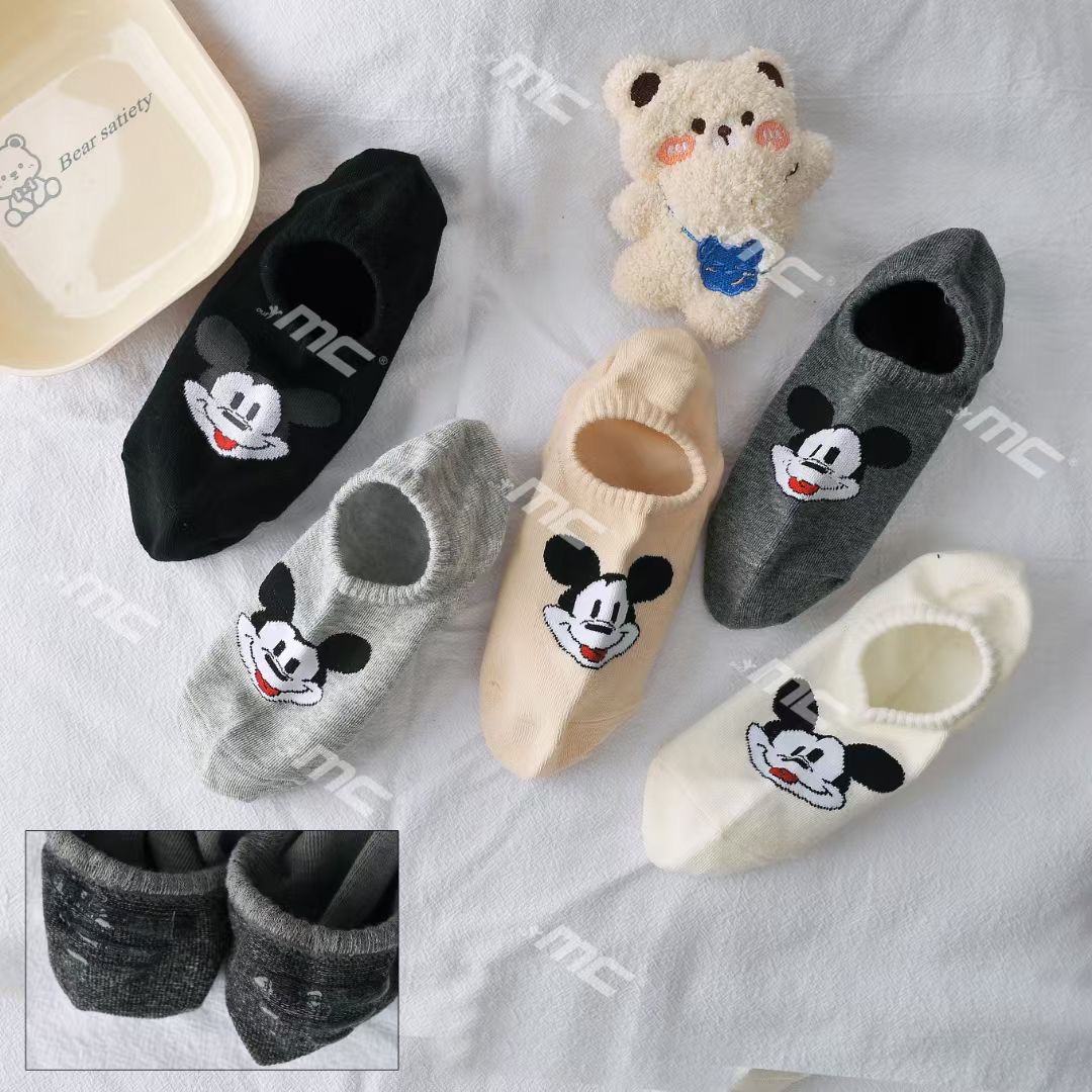 2025夏季新款卡通纯棉短袜