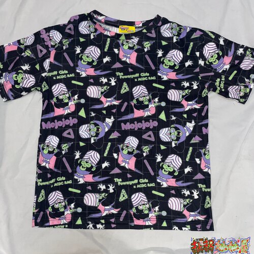 【现货掉落】ACDCRAG中古稀有孤品飞天小女警联名短袖t满印原宿