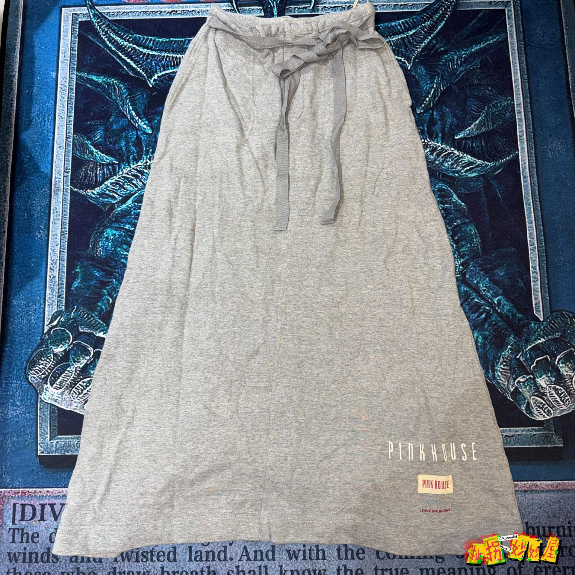 【现货掉落】pinkhouse日牌中古稀有孤品可爱卫裙古早款中长裙