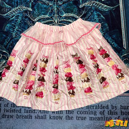 【现货掉落】Shirley Temple 日牌全新带吊稀有孤品lolita可爱sk