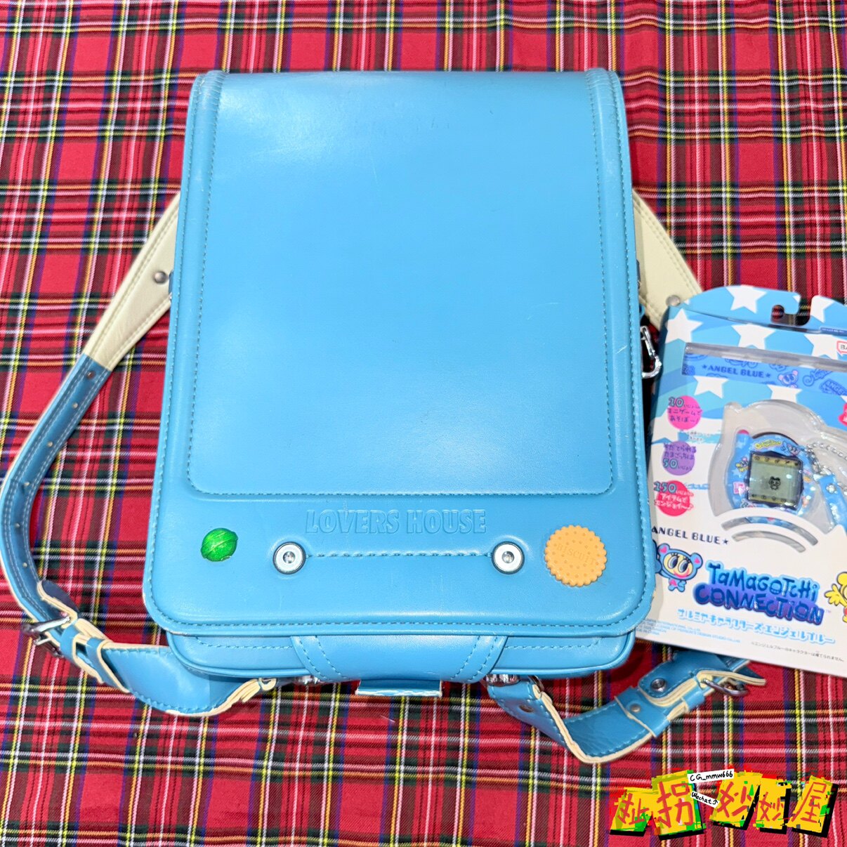 【现货掉落】lovershouse日牌中古稀有孤品可爱日本小学生双肩包