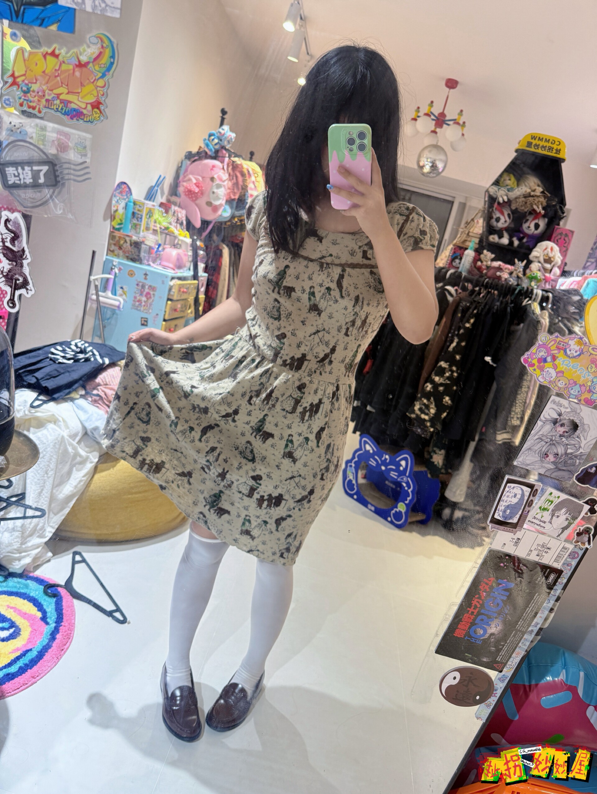 【现货掉落】cuccia日牌中古稀有孤品可爱Lolita原宿风古早味cla