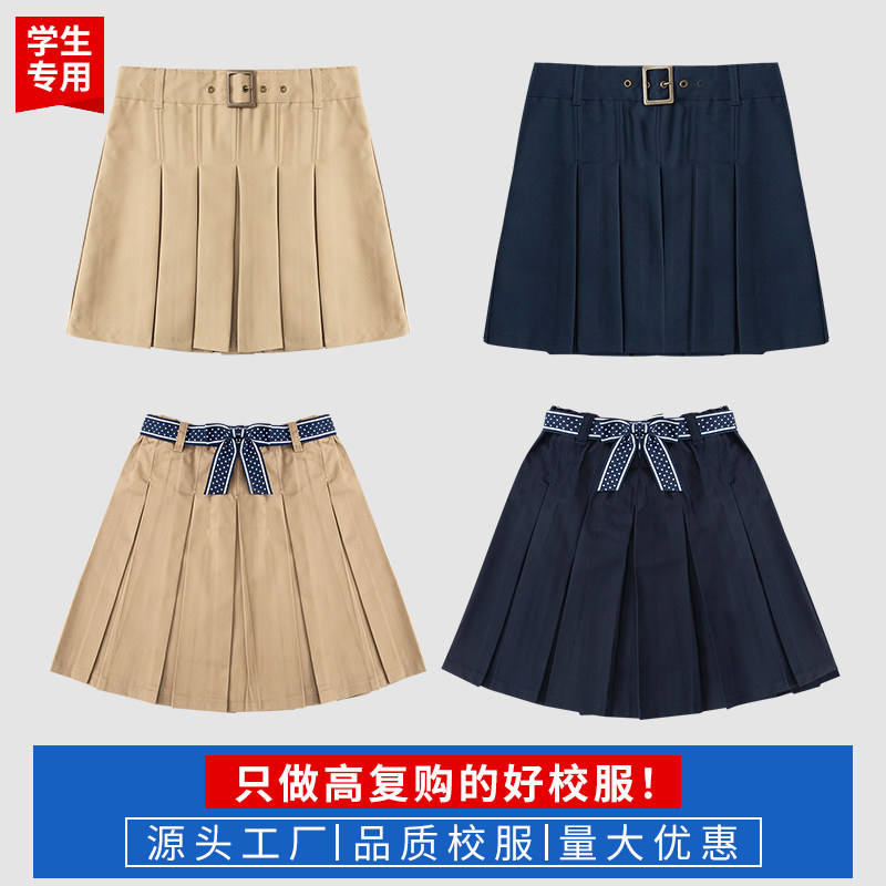 卡其色纯棉春秋纯棉半身裙