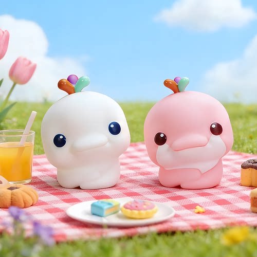 活力大湾鸡搪胶捏捏公仔