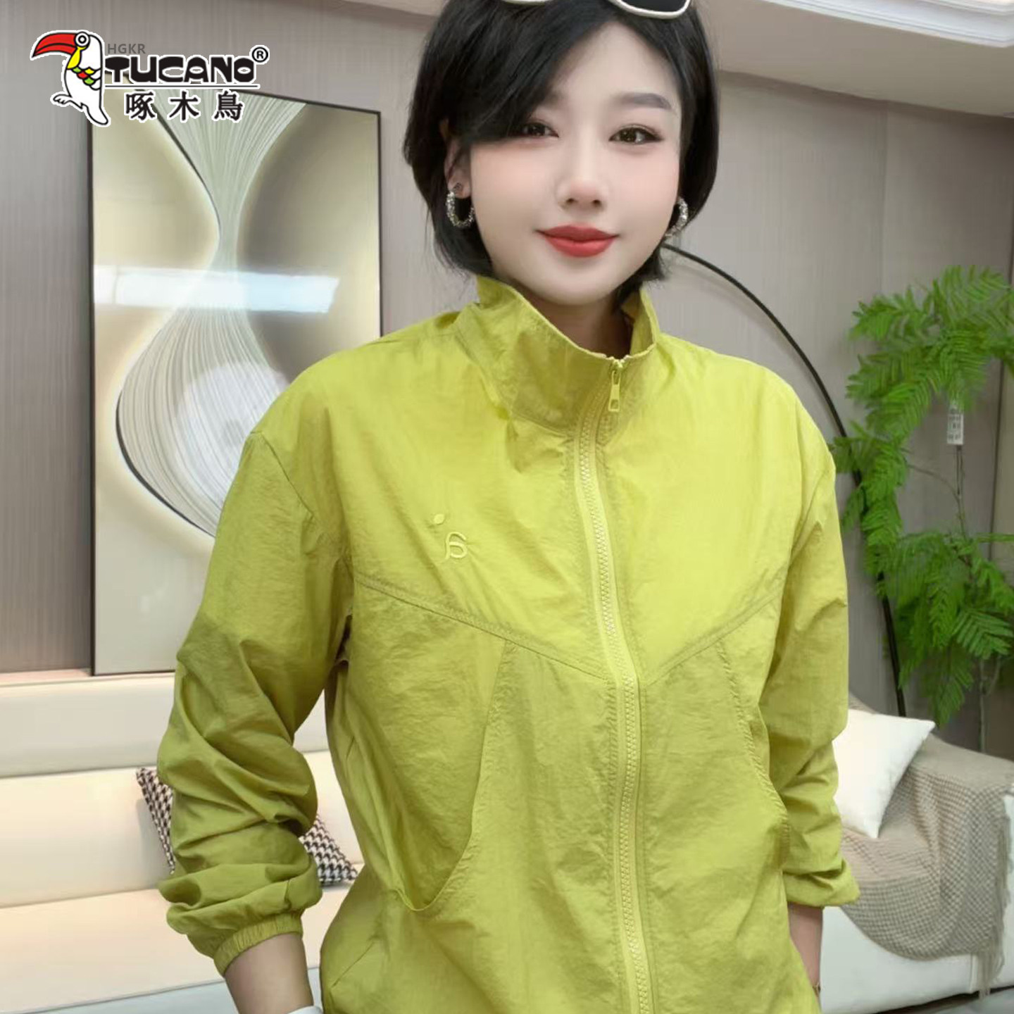 啄木鸟夏季女轻薄防晒皮肤衣新款图片