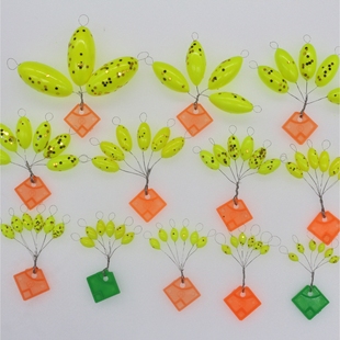 申美金片浮子 亮光型浮子  视觉清晰  不粘污泥  不退色