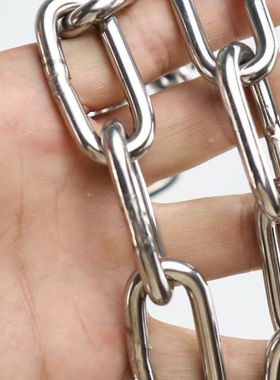 亚马逊沙袋吊椅延长链条 304黑色不锈钢防打结旋转连接挂钩