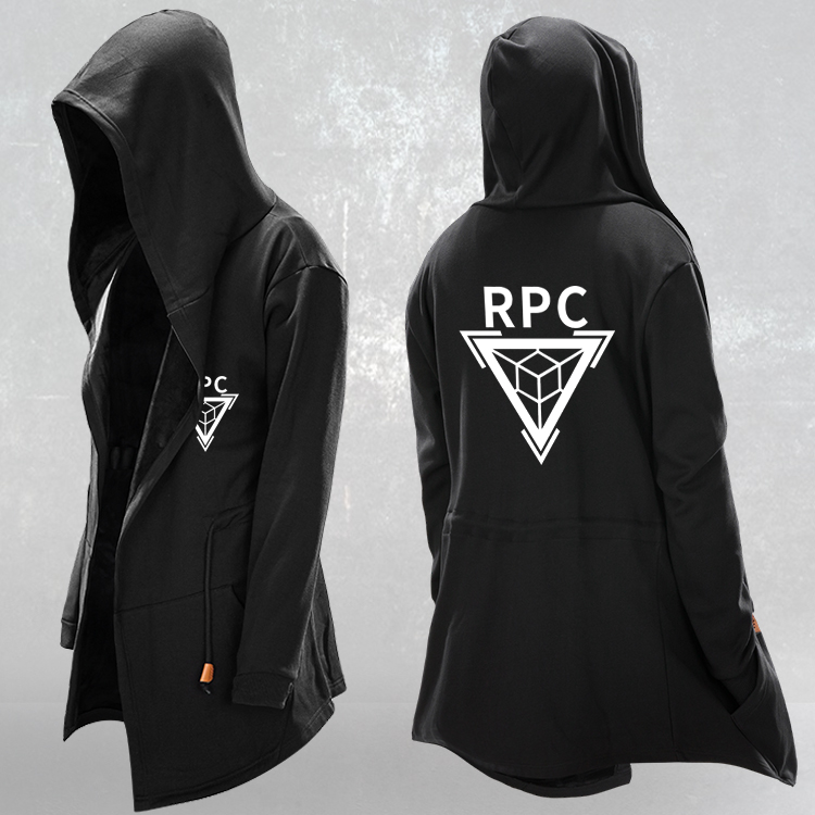 RPC管理局动漫周边上衣卫衣男女情侣衣服秋冬季外套加绒长袖风衣