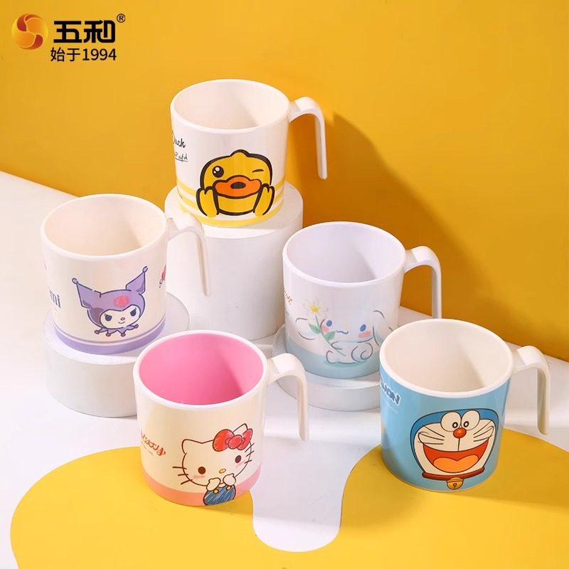 五和卡通马克杯儿童喝水杯