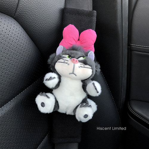 呆萌公仔玩偶汽车安全带护肩