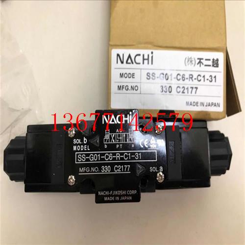 议价NACHI不二越SS-G01-C6-GR-D2-31电磁阀 G03-C5/A3X/A5-R-C1/C