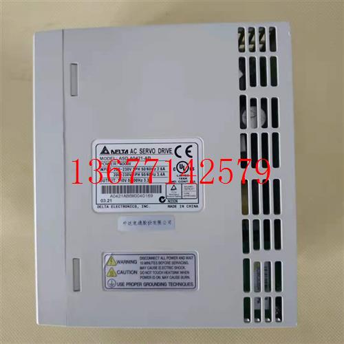 议价台达伺服AB 400W套装 ASD-A0421-AB/ ECMA-C30604EC成色漂亮