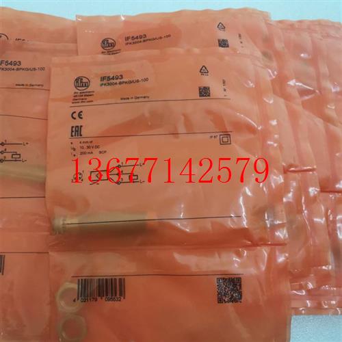 议价全新原装IFM易福门 IF5493 IFK3004-BPKG/US-100 现货