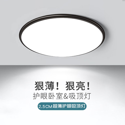 北欧led苹果吸顶灯简约现代客厅餐厅卧室书房阳台灯2024新款灯具