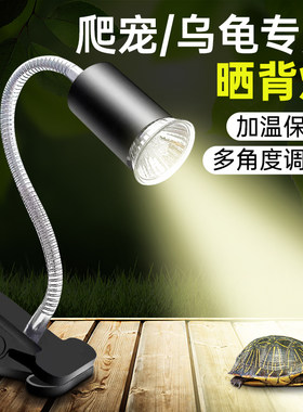 乌龟晒背灯加热保温灯太阳灯爬宠加热龟缸灯加温取暖用带灯泡