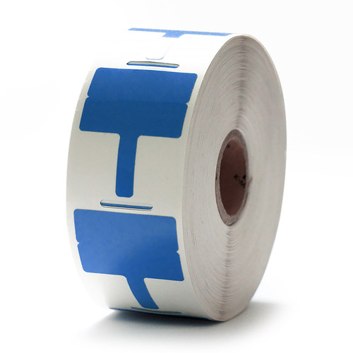开玛GW08-01 打印标签 33mm*24mm+30mm 500片/卷 蓝色 - 封面