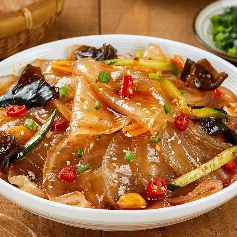 琵琶粉纯红薯粉皮鲜香Q弹滑软劲道代餐速食炒菜干货易泡商用批发