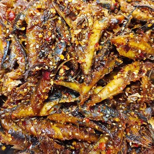 香辣梅香鱼湖南特产下饭菜郴州桂东自制无大骨开胃梅香鱼下饭瓶装