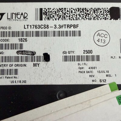 （议价）ADI / LT1763CS8-3.3#TRPBF芯片全新原