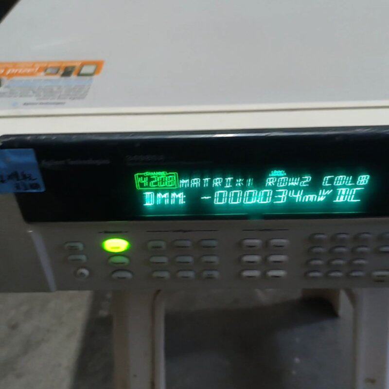 (议价)捷伦34980A多功能数据采集器,屏幕清晰,外壳塑料有点破