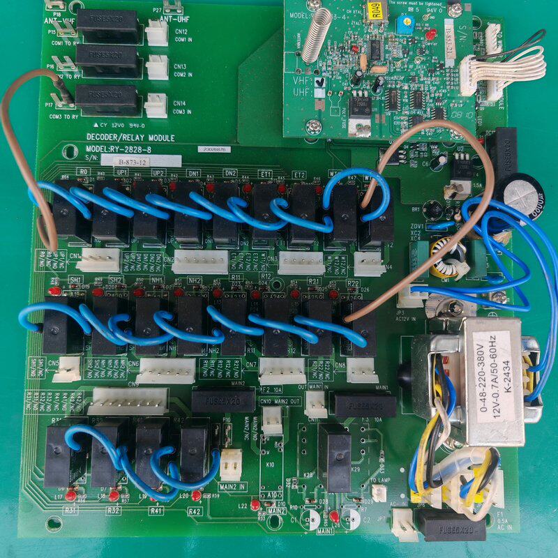 (议价)解码器/中继模块RY-2828-8天讯采煤机变频器电路板一块