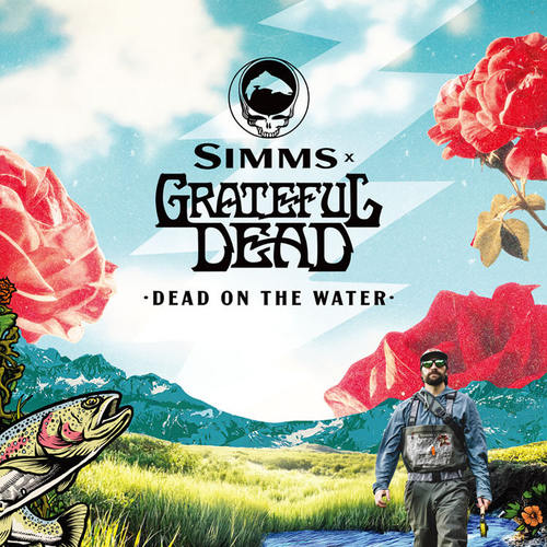 SIMMS联名GRATEFULDEADT恤透气