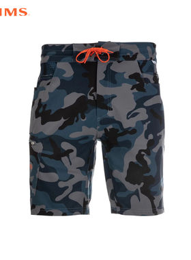 新款SIMMS夏季休闲短裤SEAMOUNT BOARD潮流宽松透气运动五分裤