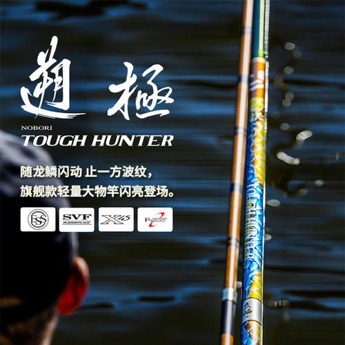 DAIWA达亿瓦遡极台钓竿大物竿