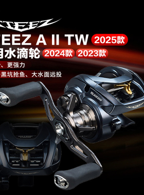 25款达亿瓦史帝兹STEEZ AⅡ TW远投水滴轮DAIWA达瓦四弟子a2/AII