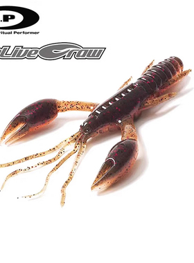 OSP 25新款DOLIVE CRAW小龙虾软虫饵倒钓德州铅头钩鲈鱼黑坑假饵