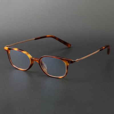 复古文艺眼镜框小框方框超轻男女同款框架配高度数近视眼镜 6156