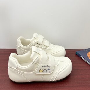 学生百搭休闲运动鞋 魔术贴板鞋 ins潮鞋 软底小白鞋 子女款 2026夏季