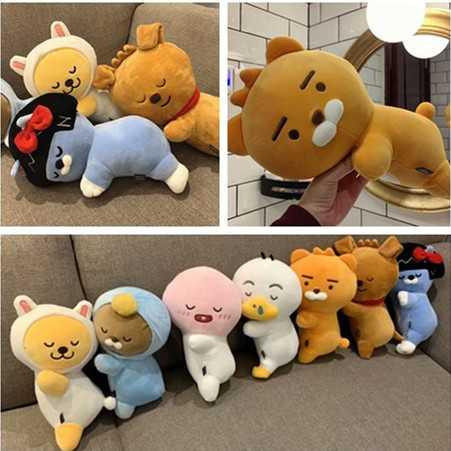 趴趴抱枕Ryan狮子睡可爱卡通kakao屁桃眠公仔抱枕毛绒玩具礼物女|msdalam kategori rumah Fabrik, bantal/bantal - dari Buy2taobao.com untuk memberikan perkhidmatan ejen Taobao profesional membeli