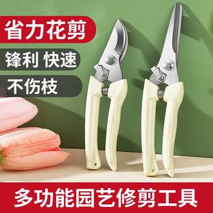 修枝修花剪枝杆打顶园艺工具剪刀剪树枝专用园林修剪果树花艺剪子