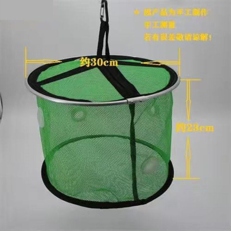 泥鳅打窝神器单层双层活饵不锈钢筏钓定层水下泥鳅小鱼虾打窝笼